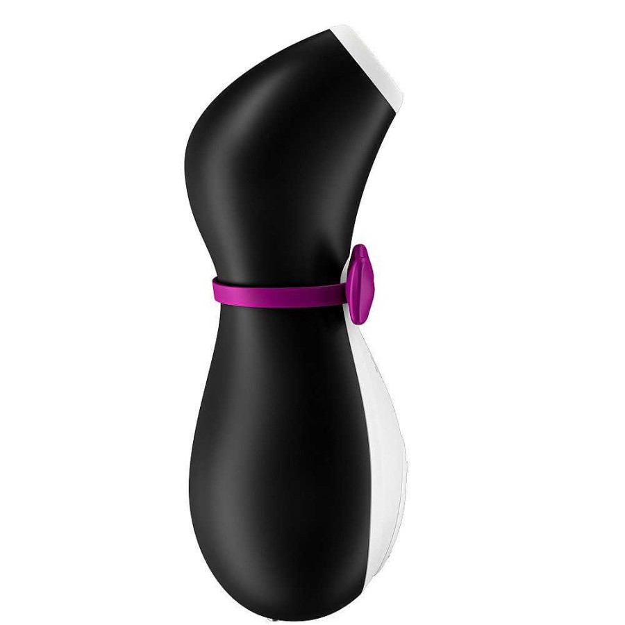 Satisfyer Satisfyer Penguin Next Gen 11 Function Clitoral Stimulator Black & White Vibrators