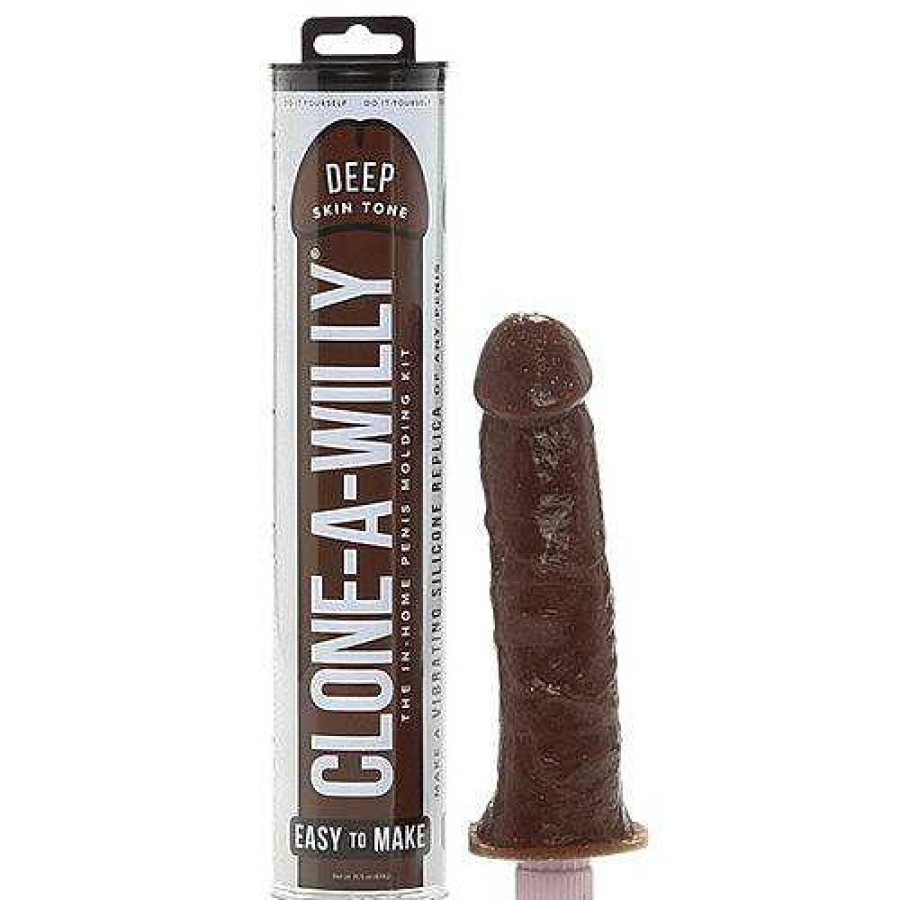 Clone-A-Willy Clone A Willy Vibrating Kit Dark Tone Vibrators