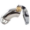 Bondara Torment Open Ended Heavy-Duty Stainless Steel Chastity Cage Silver Chastity Devices