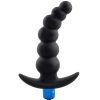 Bondara Bondara Wingman 10 Function Anchor Vibrating Butt Plug - 5.5 Inch Black With Blue Bullet And Black Bullet Cover Anal Toys