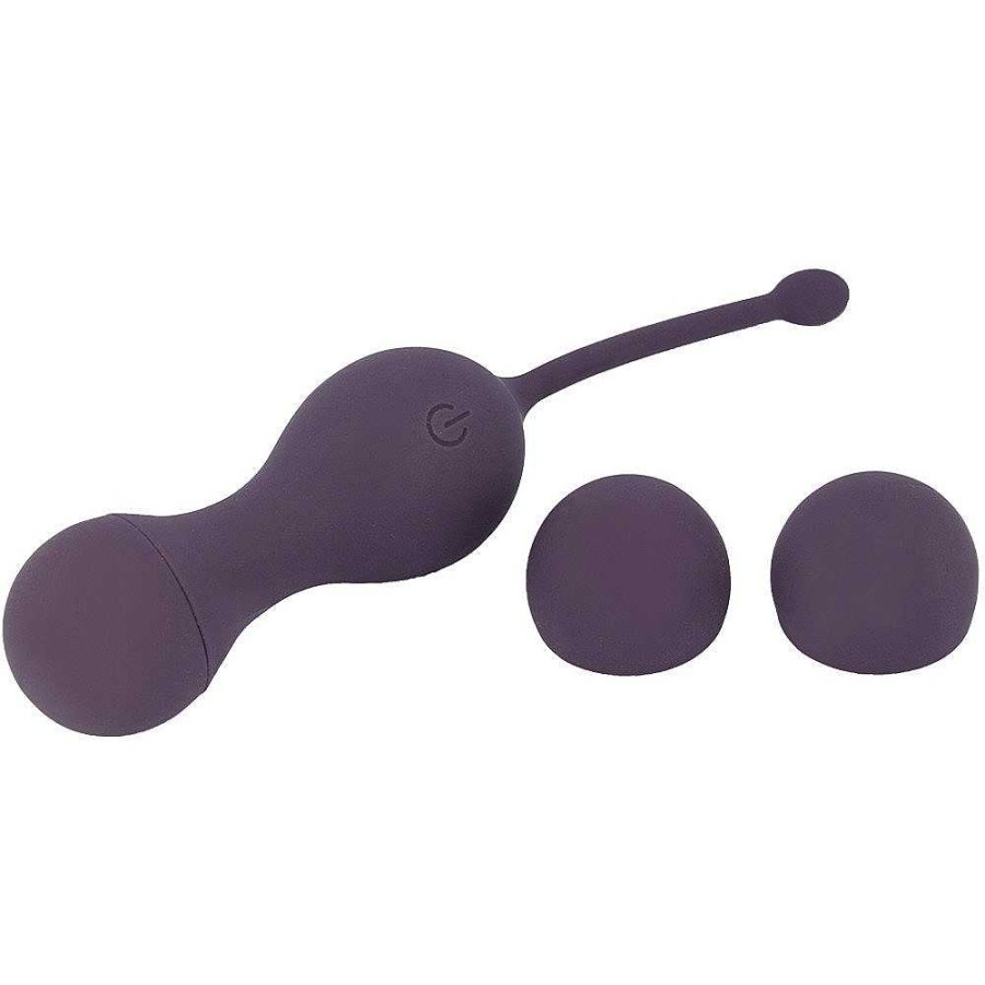 Bondara Bondara Amethyst 10 Function Vibrating Kegel Balls Purple Vibrators