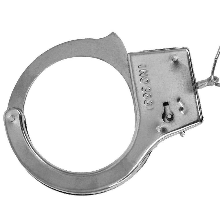 Bondara Bondage Bondara Metal Handcuffs Silver Bondage Restraints & Handcuffs