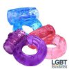 Bondara Bold Basics Set Of 3 Vibrating Cock Rings Mostly 1X Blue, 1X Pink, 1X Purple, However Colours May Vary Vibrators