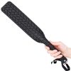 Bondara Sei Mio Tread Carefully Rubber Tyre Spanking Paddle - 15 Inch Black Floggers, Whips & Ticklers