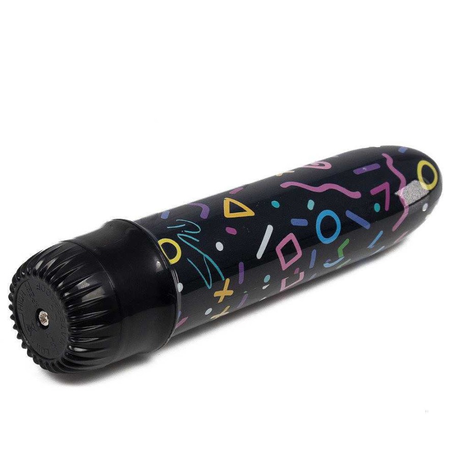 Bondara Bondara Naughty Nineties Signature Edition Vibrator Black, Pink, Blue And Yellow Vibrators