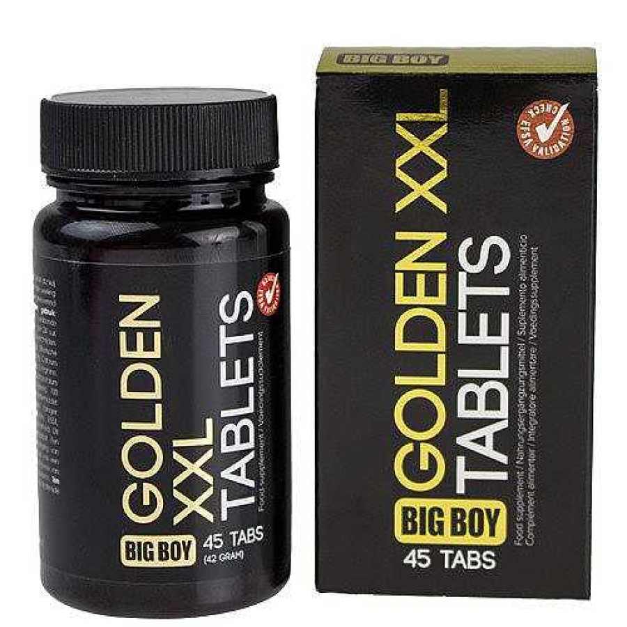 Bondara Big Boy Golden Xxl Penis Enlargement Pills - 45 Capsules Male Sex Aids