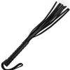 Bondara Bondara Pvc Spanking Flogger - 21 Inch Black Floggers, Whips & Ticklers