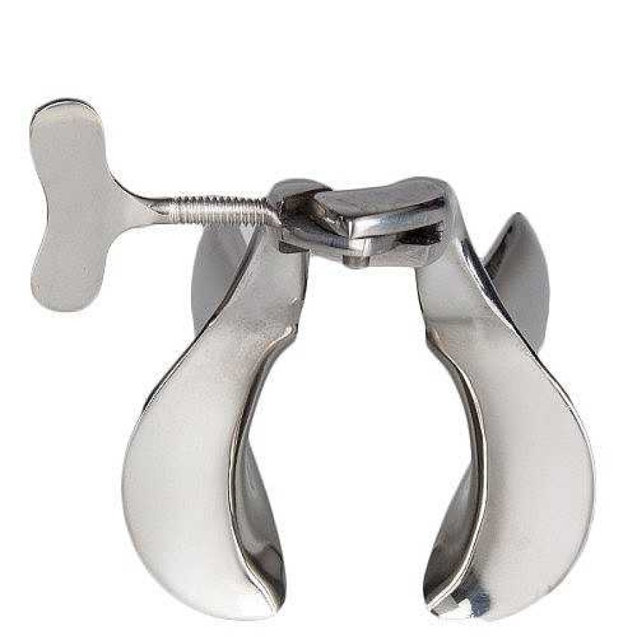 Bondara Torment Stainless Steel Collins Speculum Silver Medical Play Toys