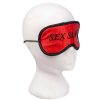 Bondara Sex Slave Satin Embroide Eye Mask Red Blindfolds, Hoods & Masks