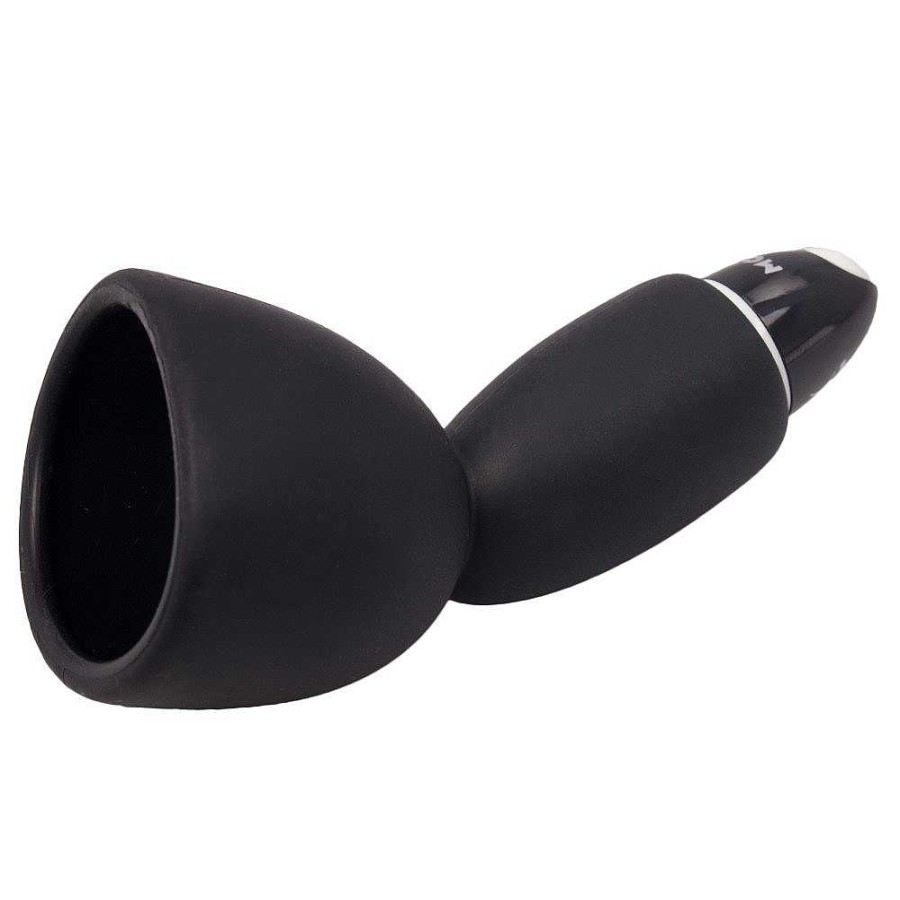 Bondara Bondara Hat-Trick 7 Function Vibrating Masturbator - 4.5 Inch Black Sex Toys For Beginners