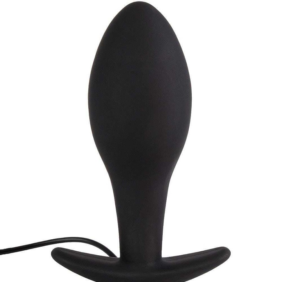 Bondara Bondara Ass Appeal Silicone 12 Function Butt Plug - 3.4 Inch Black Anal Toys