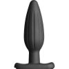 ElectraStim Electrastim Silicone Noir Rocker Butt Plug - 4.5 Inch Butt Plugs