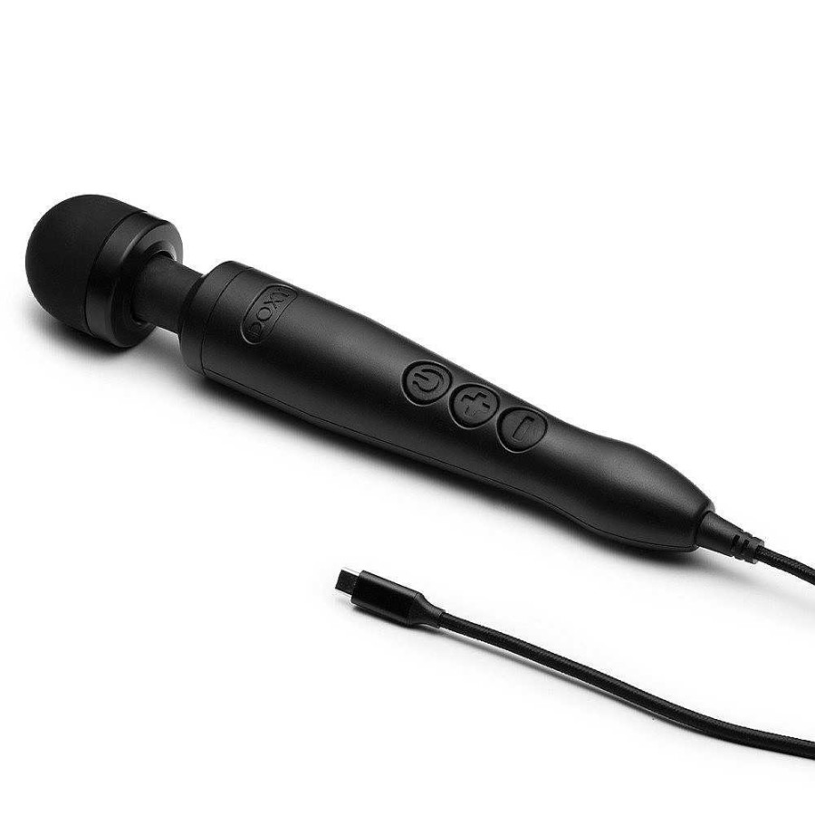 Doxy Doxy 3 Usb-C Massage Wand Matte Black Vibrators