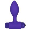 Bondara Bondara 10 Function Vibrating Bullet Butt Plug - 3.5 Inch Purple Butt Plugs