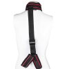 Bondara Bondara Red & Black Collar To Handcuffs Restraint Red And Black Bondage Restraints & Handcuffs