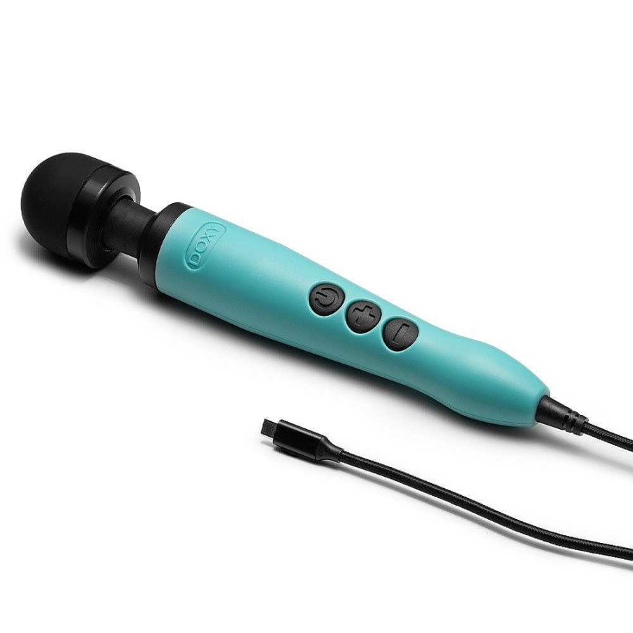 Doxy Doxy 3 Usb-C Massage Wand Turquoise Vibrators