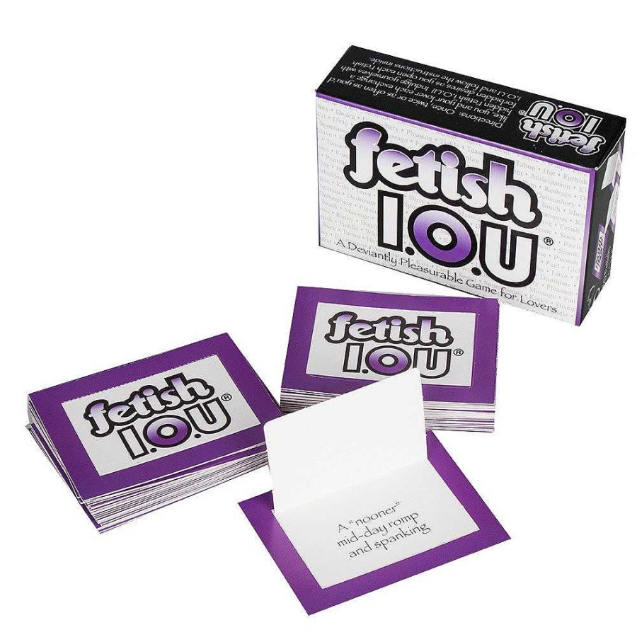 Bondara Fetish I.O.U Card Game Sex Aids For Couples