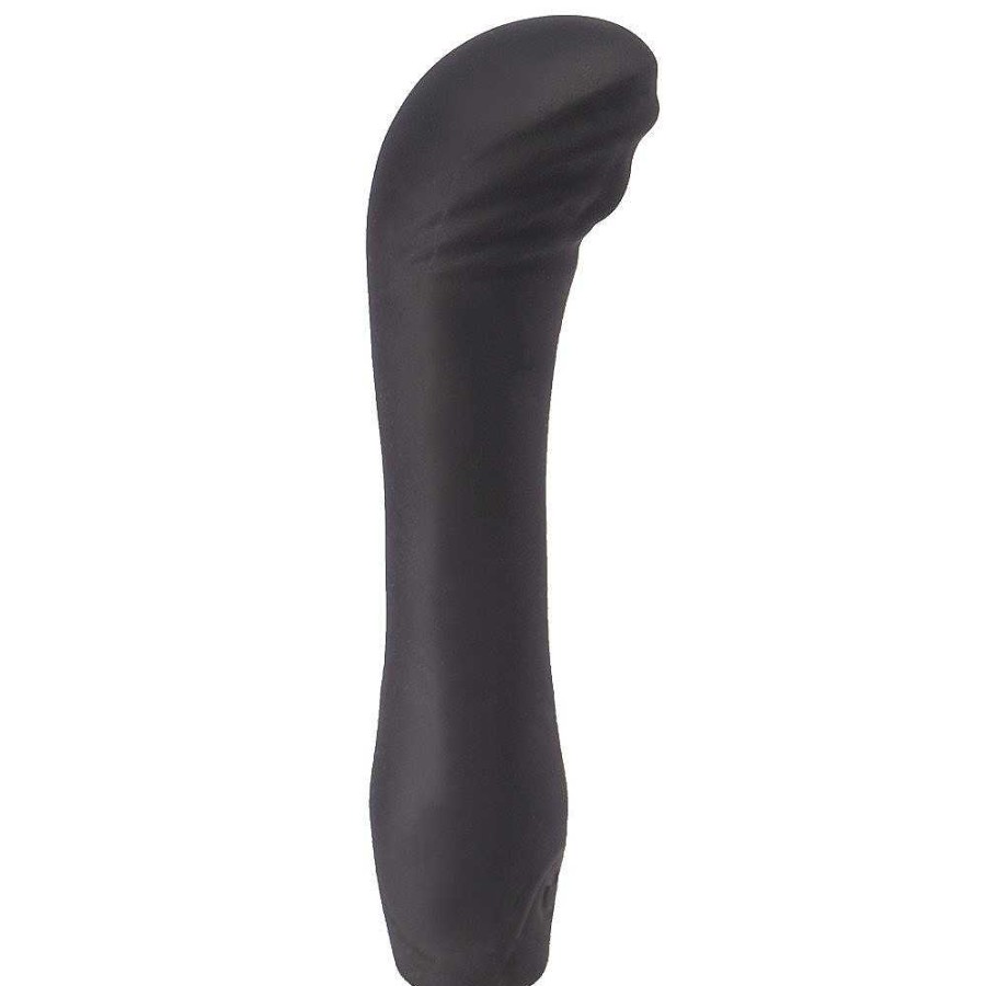 Bondara Ripple Effect 10 Function Rolling Rechargeable G Spot Vibrator Black Vibrators