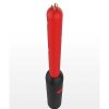 Taboom Taboom Prick Stick Rechargeable Electro Wand - 13 Inch Red & Black Electro Sex Toys