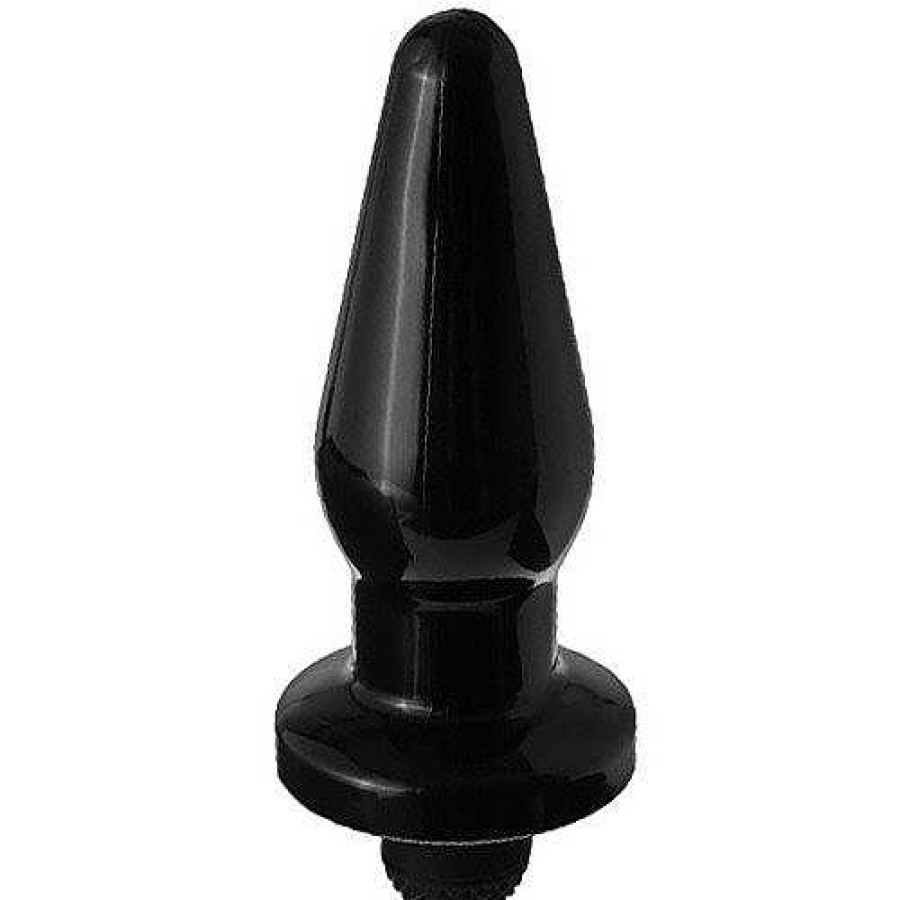 Bondara Essentials Large Multi-Speed Super Butt Plug - 6.5 Inch Black Anal Toys