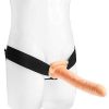 Pipedream Fetish Fantasy Uni Hollow Strap-On - 10 Inch Light Tone Strap-Ons