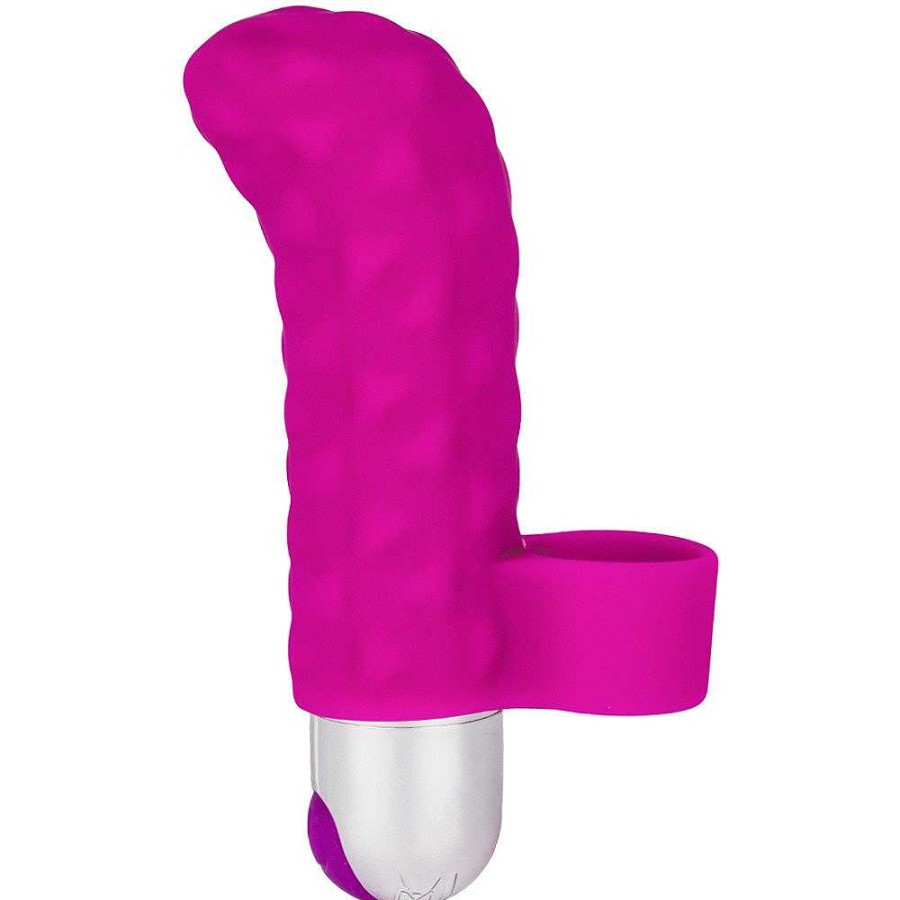 Bondara Bondara Touchy Feely 10 Function Rechargeable Finger Vibrator Purple Vibrators