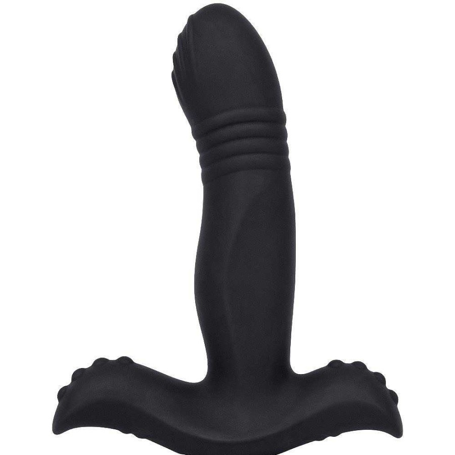 Bondara Bondara Assgasm 10 Function Remote Thrusting Prostate Vibrator Black Anal Toys