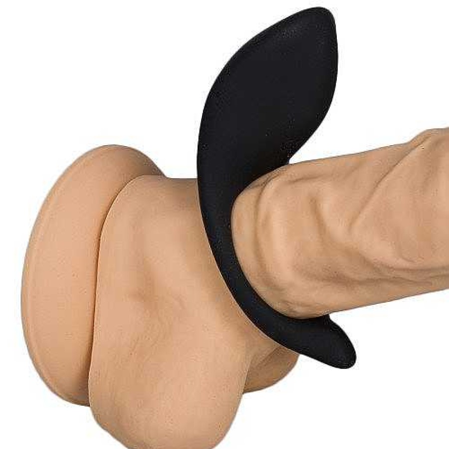 Bondara Bondara Silicone 7 Function Rechargeable Vibrating Cock Ring Black Male Sex Toys