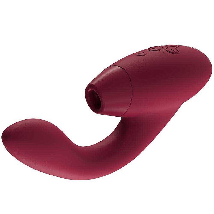 Womanizer Womanizer Duo Bordeaux 22 Function G-Spot & Clitoral Stimulator Red Vibrators