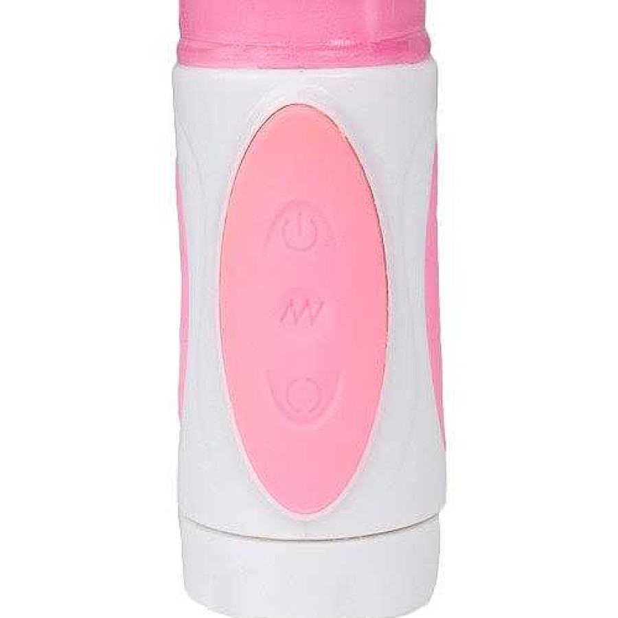 Bondara The Triple Treat 3-Way Rabbit Vibrator Pink Vibrators