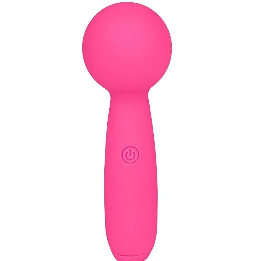 Bondara Bondara Wonder Vibe 10 Function Mini Massage Wand Pink Vibrators