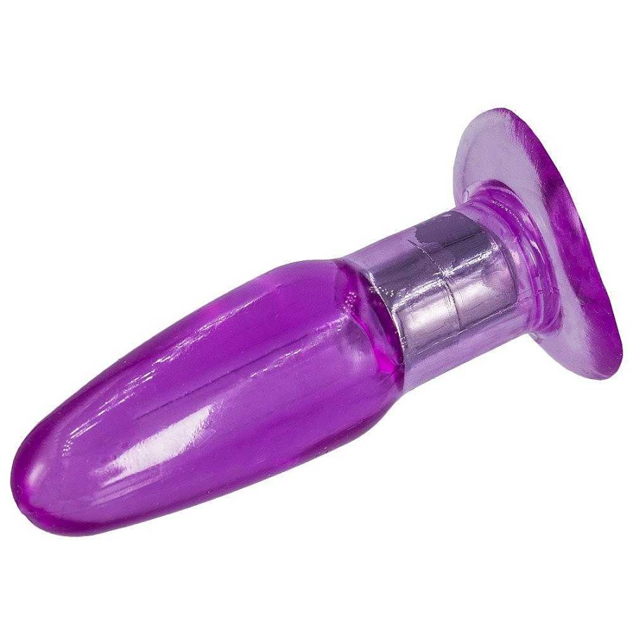 Bondara Essentials Bondara 7 Function Purple Vibro Pulsar Butt Plug - 3.5 Inch Passionate Purple Butt Plugs