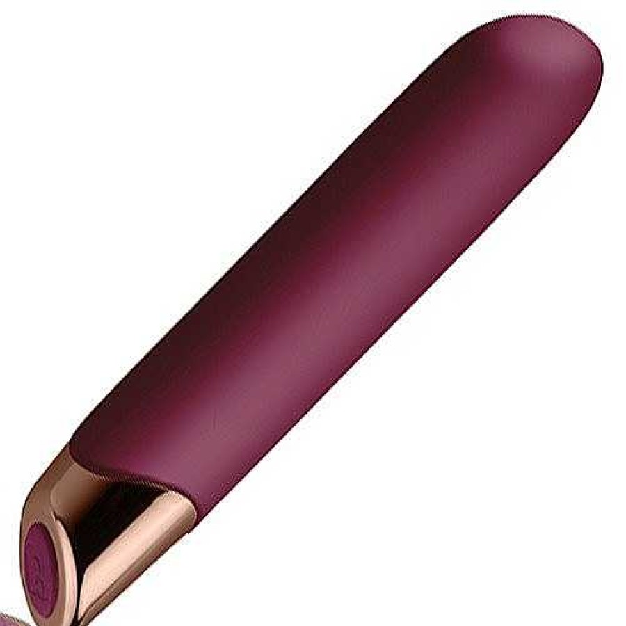 Rocks Off Rocks-Off Chaiamo Purple 10 Function Rechargeable Vibrator Burgandy Vibrators