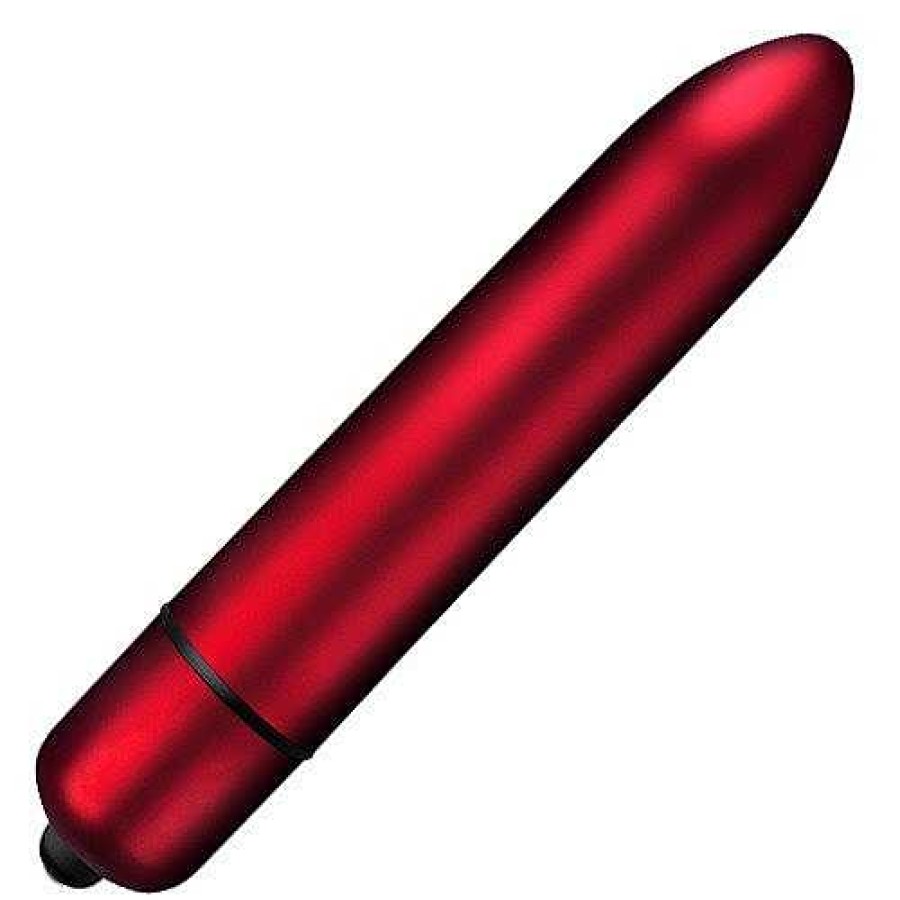 Rocks Off Rocks-Off Rouge Allure Ro-160Mm 10 Function Large Bullet Vibrator Red Vibrators