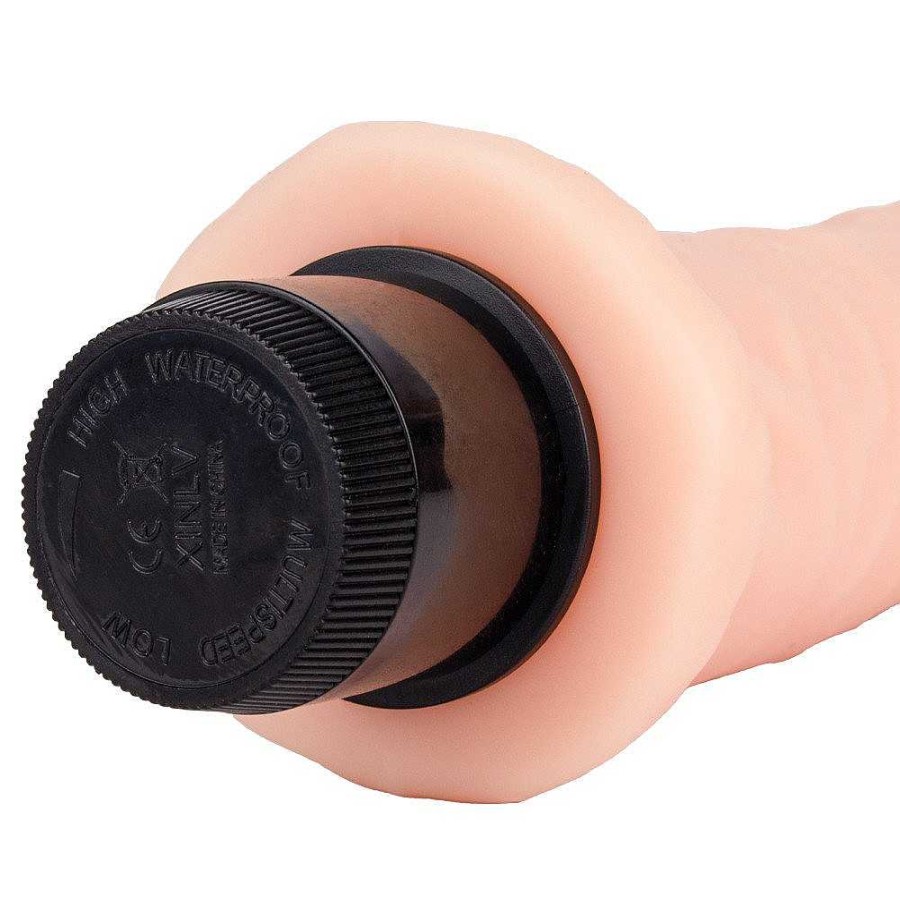 Bondara Bondara Dong Next Door Vibrating Dildo - 7.5 Inch Light Tone Dildos