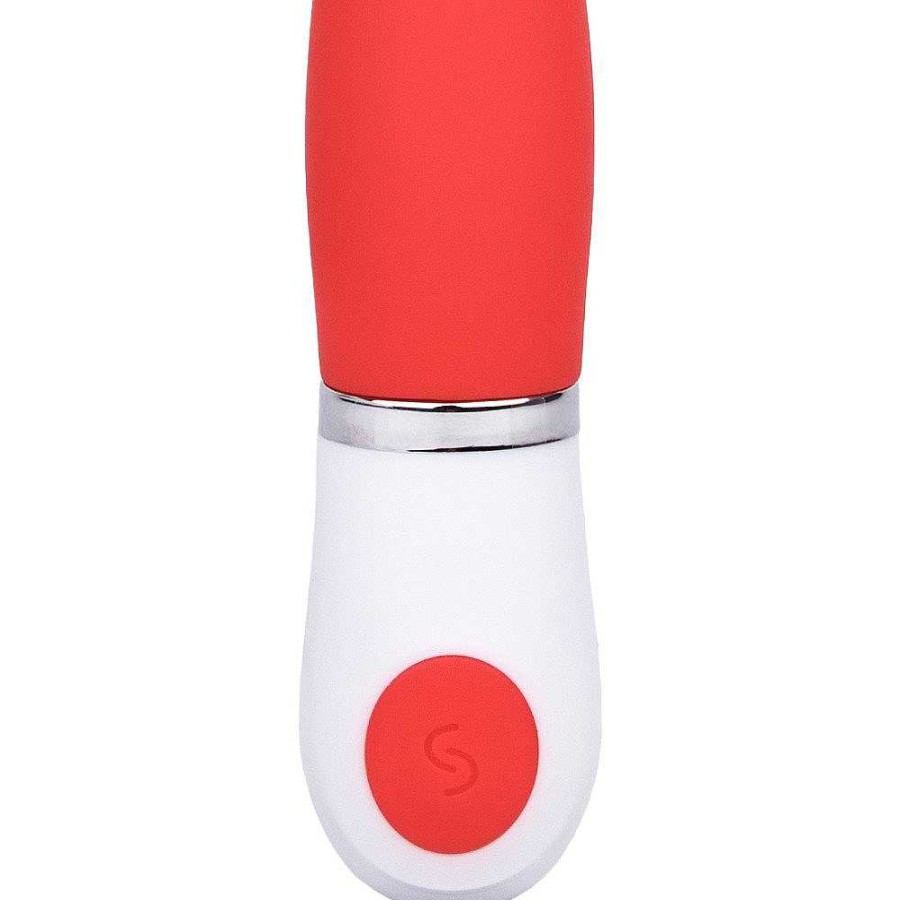 Bondara Bondara Nip Tease Silicone 7 Function Nipple & Clit Stimulator Red Vibrators