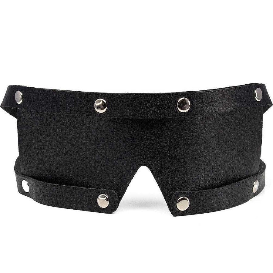 Bondara Bondage Bondara Out Double Strap Blindfold Black Blindfolds, Hoods & Masks