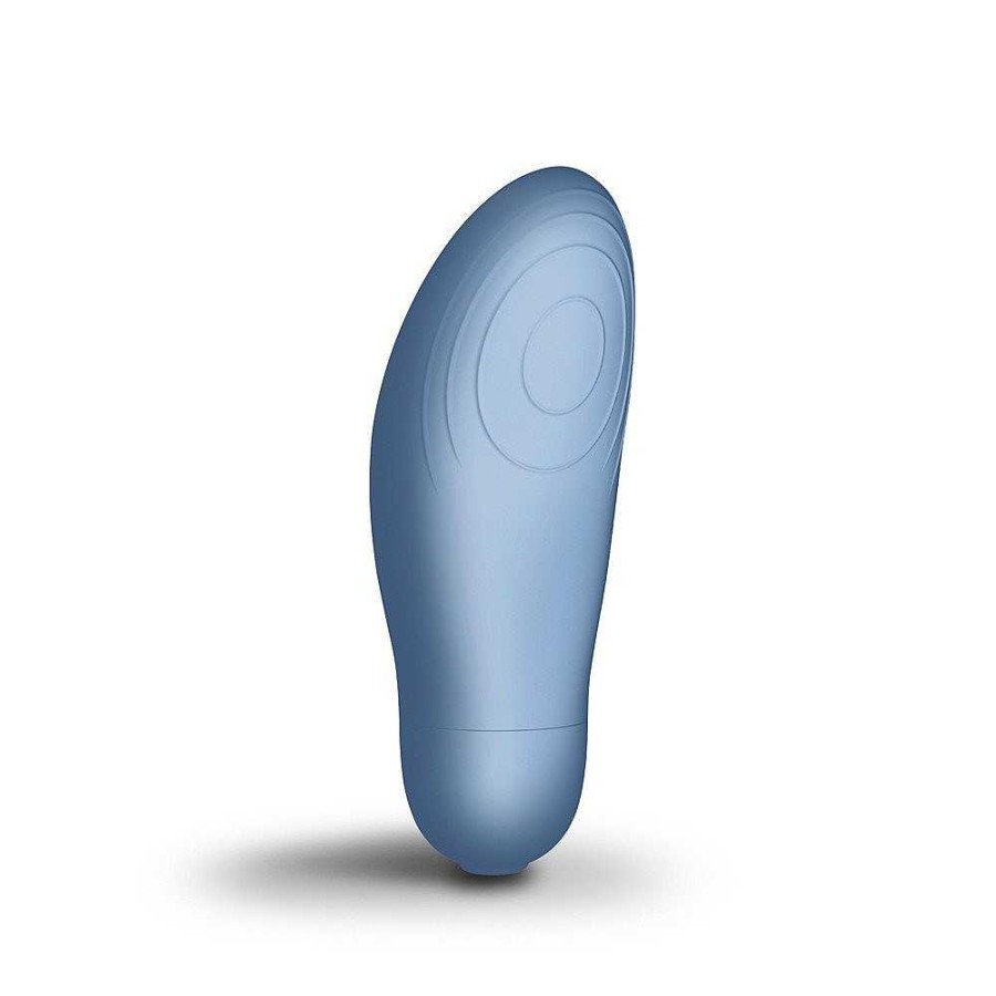 Rocks Off Sugarboo Bae Silicone 10 Function Clitoral Vibrator Blue Vibrators