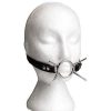 Bondara Bondara Spider O-Ring Mouth Gag Black & Silver Ball Gags & Mouth Gags