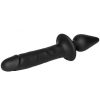 Bondara Bondara Double Whammy Silicone Butt Plug & Dildo Duo Black Dildos