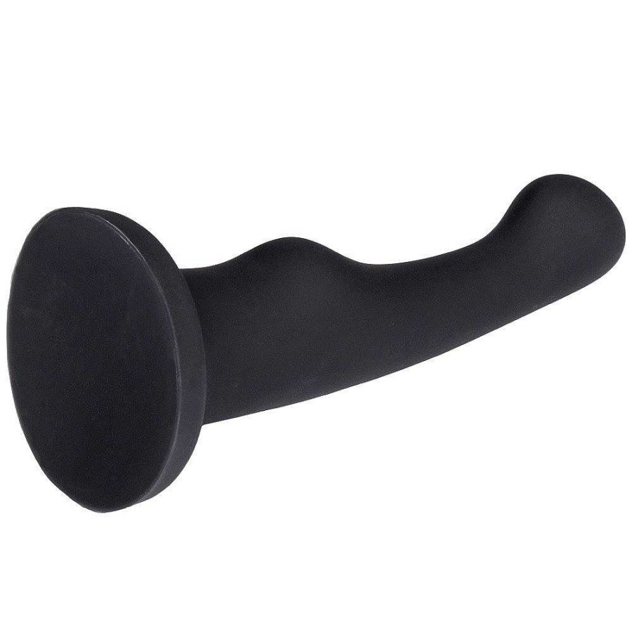 Bondara Bondara Smooth Operator Silicone Suction Dildo - 6 Inch Black Dildos