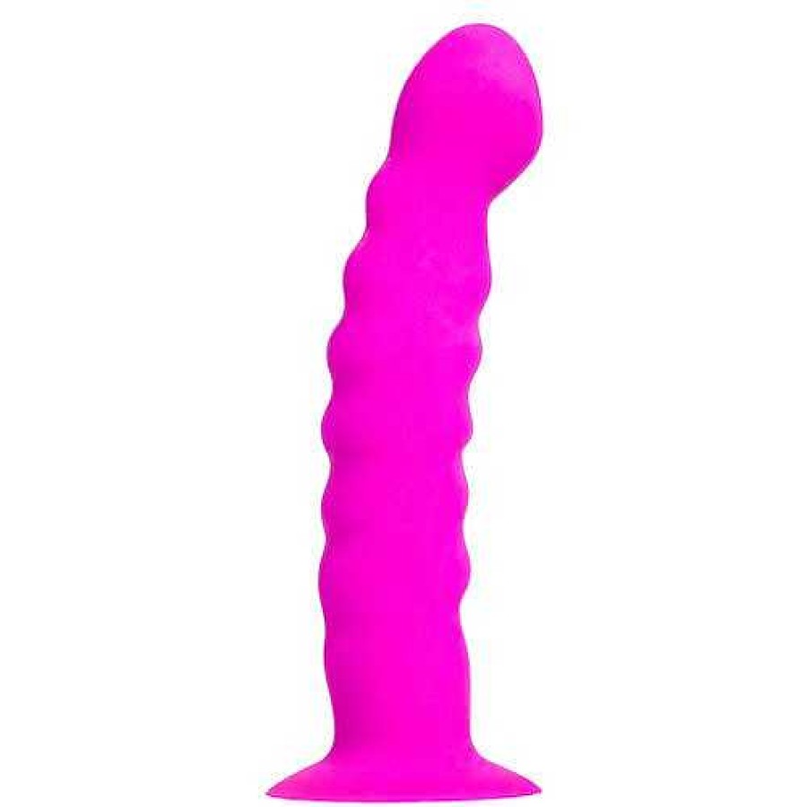 Bondara Bondara Pink Silicone 4 Piece Strap-On Training Set Magenta Dildo & Black Harness Strap-Ons