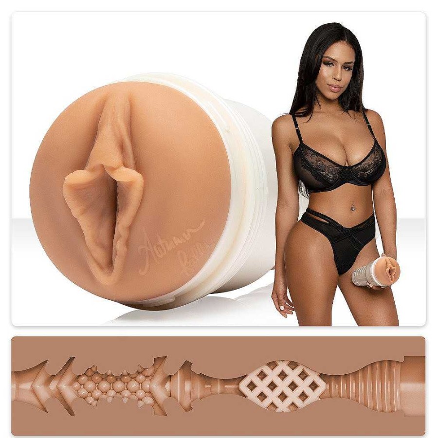 Fleshlight Fleshlight Girls Autumn Falls Cream Pussy Masturbator - 10 Inch Mid Tone Male Sex Toys