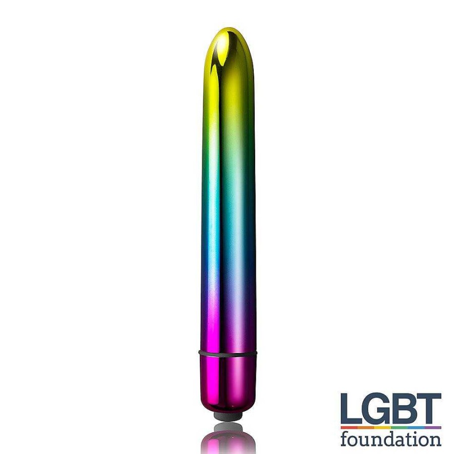 Pride Shop Rocks-Off Prism 10 Function Vibrator Rainbow Vibrators