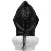 Bondara Bondage Bondara Behind Closed Doors Double Layer Bondage Hood Black Bondage Equipment