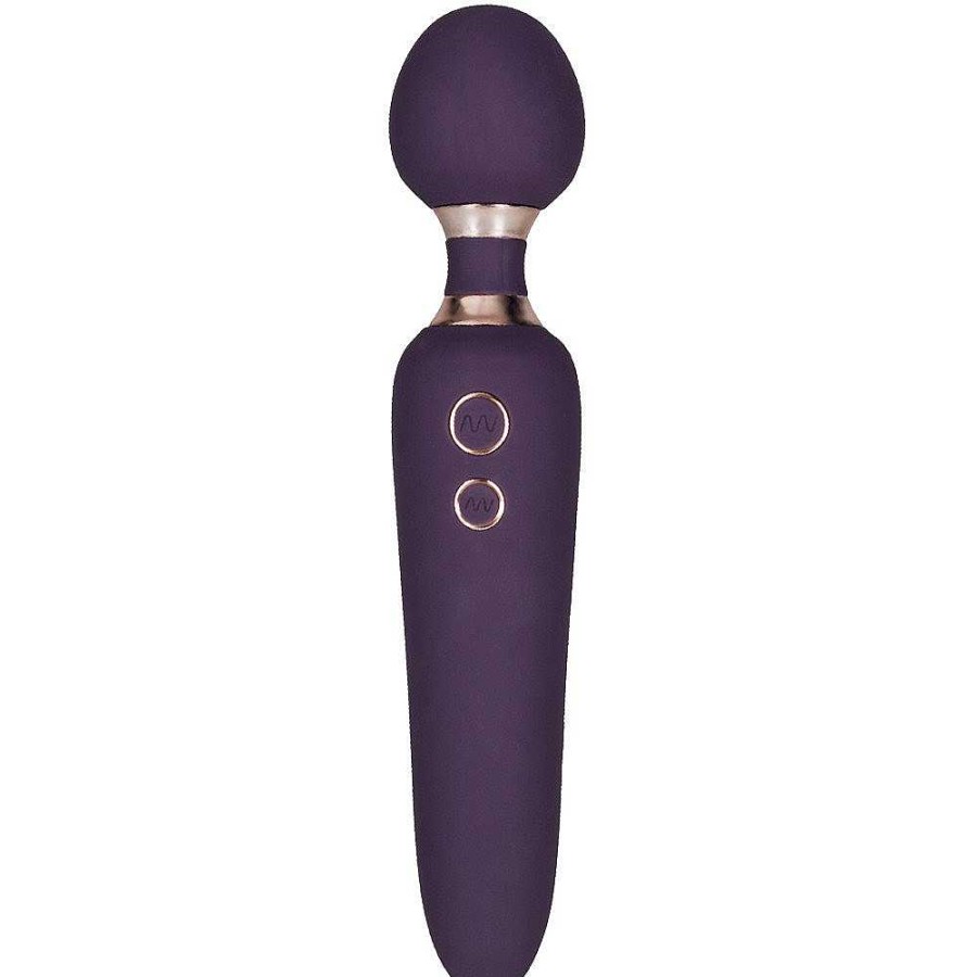 Bondara Bondara Amethyst 10 Function Rechargeable Wand Vibrator Purple Vibrators