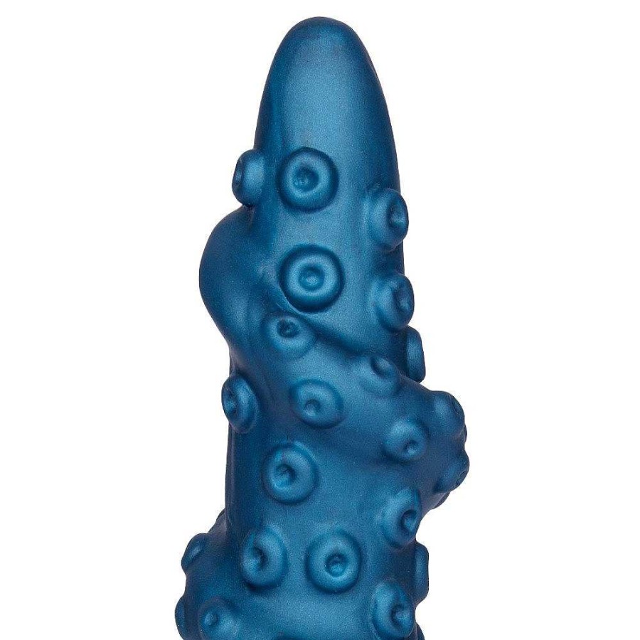 Bondara The Naughty-Lis Monster Tentacle Dildo - 8.5 Inch Blue Dildos