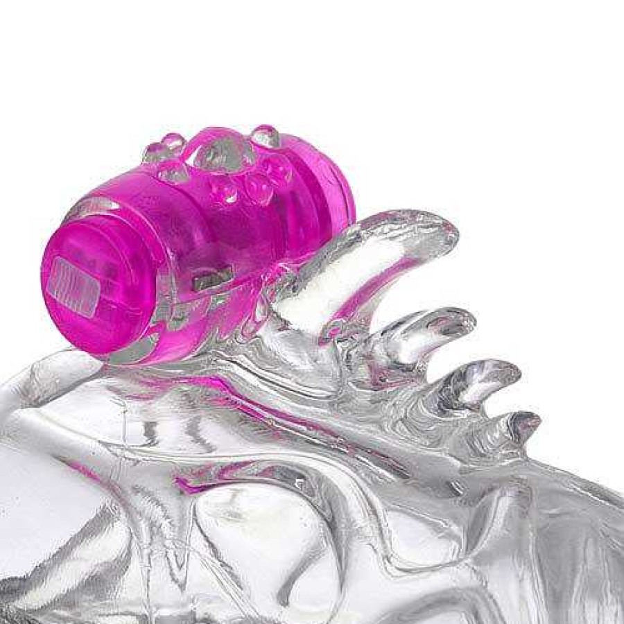 Bondara Powermax Vibrating Cock Sleeve Clear Sex Toys For Couples