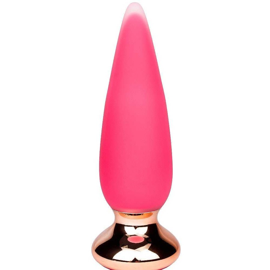 Bondara Bondara Think 10 Function Vibrating Butt Plug Pink Anal Toys