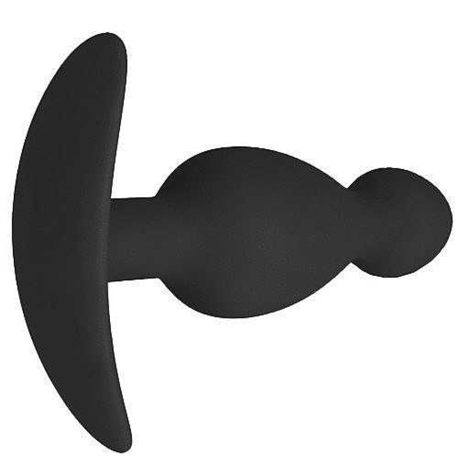 Bondara Bondara Booty Pop Silicone Butt Plug - 4.5 Inch Black Butt Plugs